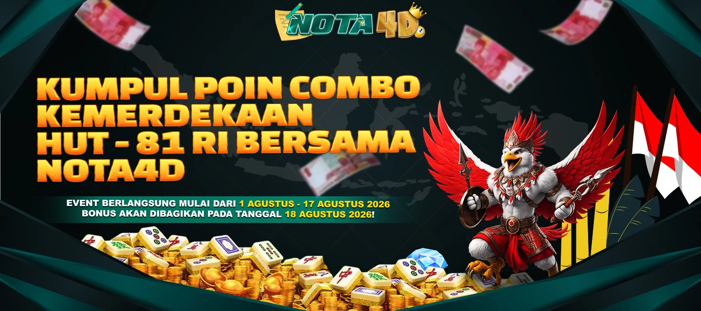 POIN COMBO KEMERDEKAAN HUT-81 RI BERSAMA NOTA4D